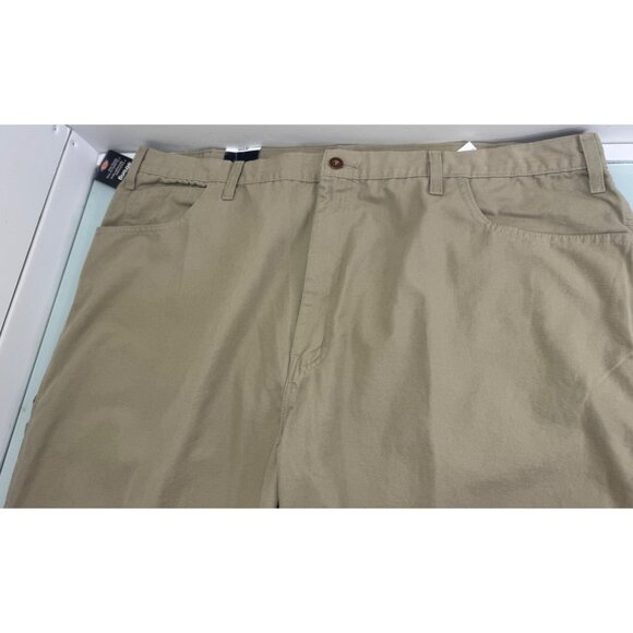 Dickies Carpenter Pants Duck Jeans Men 44X30 Relaxed Fit Straight Leg Beige - Picture 10 of 16